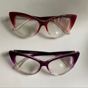 BOGO Cat eye framed Glasses 👓